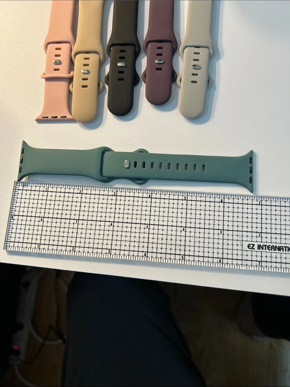Source Unknown Silicone Watch Bands - Pink, Tan, Black, Plum, Gray, Teal